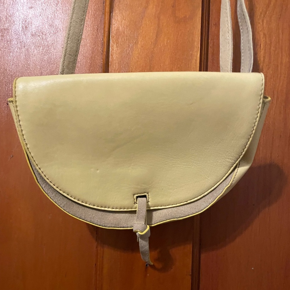 Free People Yellow Purse